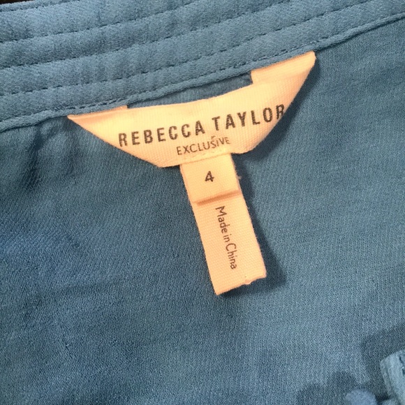 Rebecca Taylor tunic top - Picture 7 of 9